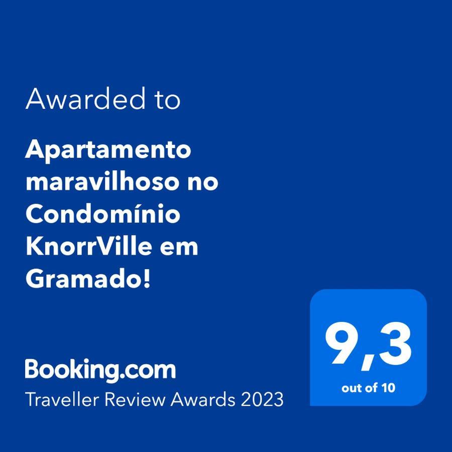 Apartamento Maravilhoso No Condominio Knorrville Em Gramado! Zewnętrze zdjęcie